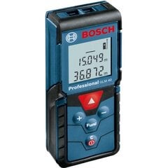 Lazerinis atstumų matuoklis Bosch GLM 40 kaina ir informacija | Mechaniniai įrankiai | pigu.lt