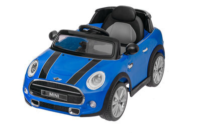 Elektrinis vaikiškas automobilis Mini kuperis S 12V, mėlynas цена и информация | Elektromobiliai vaikams | pigu.lt