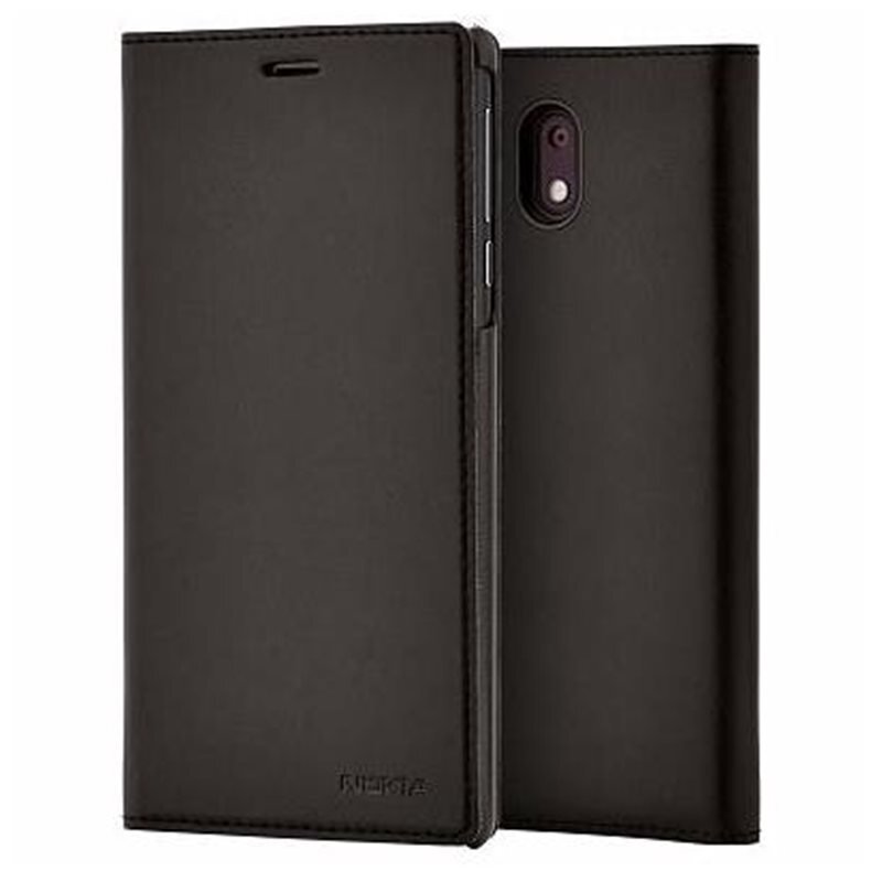 Nokia 3 Slim Flip Case CP-303 Black цена и информация | Telefono dėklai | pigu.lt