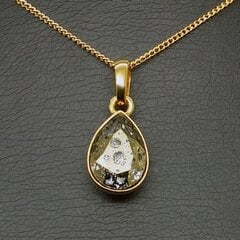 Кулон "Кристальная Капля (Golden Shadow)" с кристаллами Swarovski™ цена и информация | Украшения на шею | pigu.lt