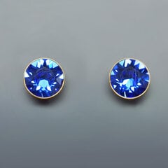 Серьги "Классика (Sapphire)" с кристаллами Swarovski™ цена и информация | Серьги | pigu.lt