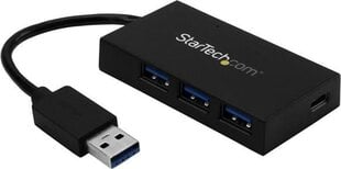 USB-разветвитель Startech, HB30A3A1CSFS цена и информация | Адаптеры, USB-разветвители | pigu.lt