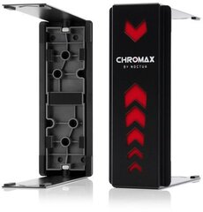 Noctua chromax. Черная сменная крышка радиатора (NA-HC1) цена и информация | Аксессуары для компонентов | pigu.lt