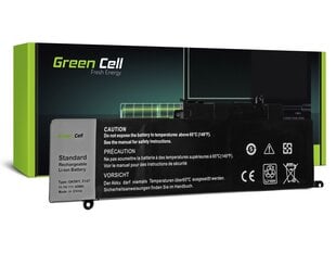 Green Cell Battery GK5KY for Dell Inspiron 11 3147 3148 3152 Inspiron 13 7347 7348 7352 цена и информация | Аккумуляторы для ноутбуков | pigu.lt