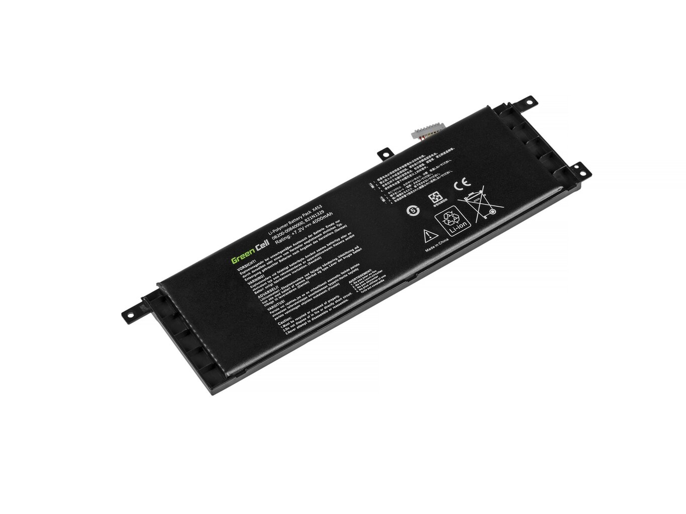 Green Cell Laptop Battery for Asus X553 X553M X553MA F553 F553M F553MA цена и информация | Akumuliatoriai nešiojamiems kompiuteriams | pigu.lt