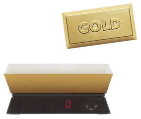 ViceVersa Kitchen Scale 5kg gold 12982 цена и информация | Весы (кухонные) | pigu.lt