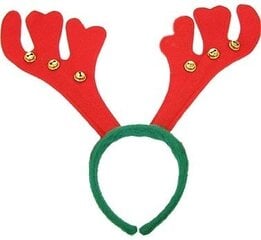 Kalėdų Senelio elnio ragai su varpeliais kaina ir informacija | Karnavaliniai kostiumai | pigu.lt