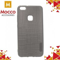 Mocco Cloth Back Case Silicone Case With Texture for Samsung G955 Galaxy S8 Plus Grey kaina ir informacija | Telefono dėklai | pigu.lt