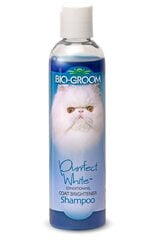 Bio Groom šampūnas Purrfect White, 236 ml kaina ir informacija | Kosmetinės priemonės gyvūnams | pigu.lt