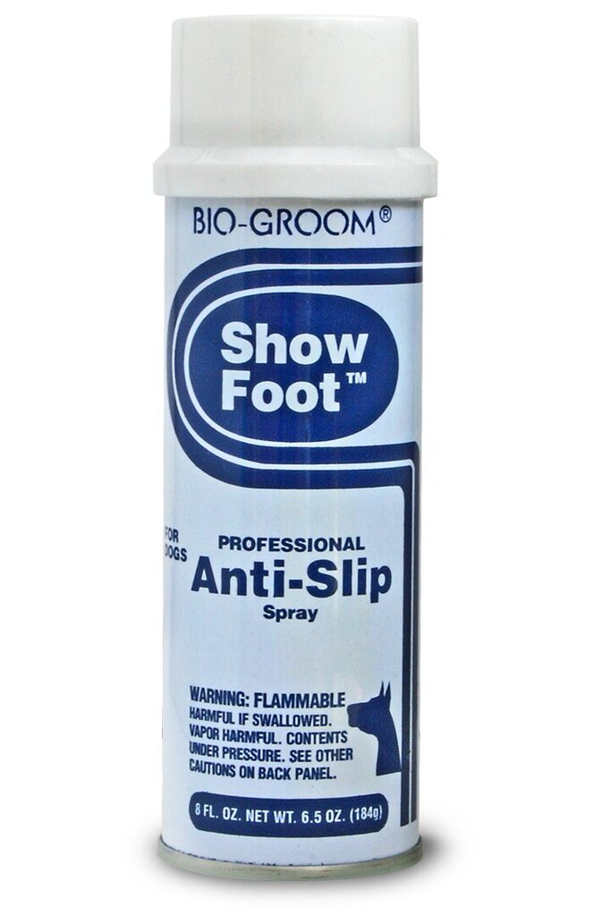 Bio Groom aerozolis Show Foot anti-slip, 184 g цена и информация | Kosmetinės priemonės gyvūnams | pigu.lt