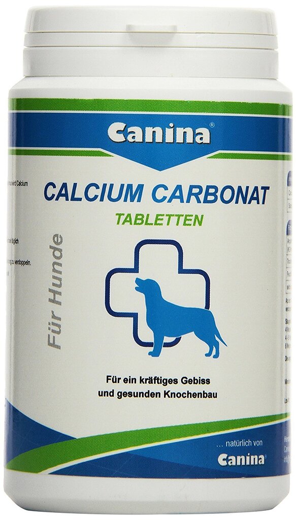Canina tabletės Calcium N350, 350 g цена и информация | Vitaminai, papildai, antiparazitinės priemonės šunims | pigu.lt