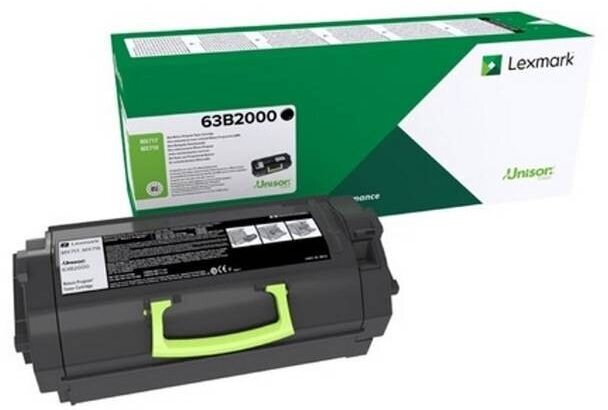 Lexmark 63B2000 kaina ir informacija | Kasetės lazeriniams spausdintuvams | pigu.lt
