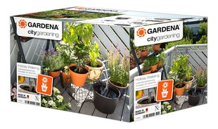 Стартовый набор для полива растений в горшках Gardena, CG Micro-Drip, 36 шт цена и информация | Оборудование для полива | pigu.lt