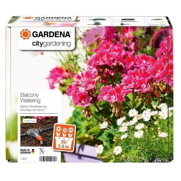 Rinkinys vazoninių augalų laistymui Gardena kaina ir informacija | Sodo įrankiai | pigu.lt