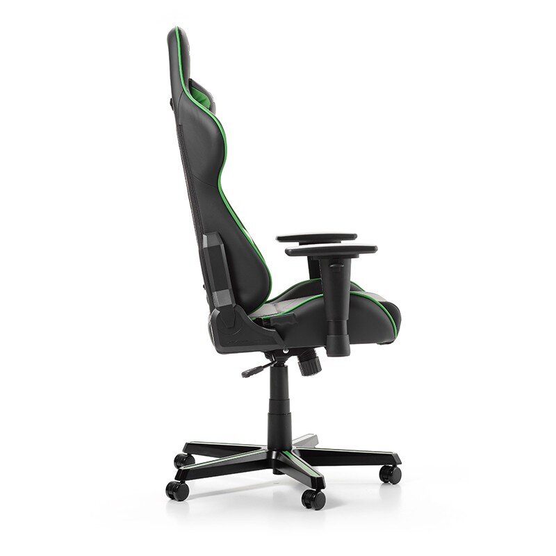 Žaidimų kėdė DXRacer Formula F08-NE, juoda/žalia kaina ir informacija | Biuro kėdės | pigu.lt