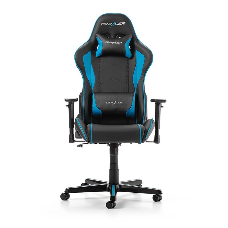 Žaidimų kėdė DXRacer Formula F08-NB, juoda/mėlyna цена и информация | Biuro kėdės | pigu.lt