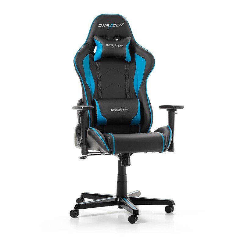 Žaidimų kėdė DXRacer Formula F08-NB, juoda/mėlyna цена и информация | Biuro kėdės | pigu.lt