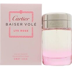 Tualetinis vanduo Cartier Baiser Vole Lys Rose EDT moterims 50 ml kaina ir informacija | Kvepalai moterims | pigu.lt