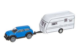 Automodelis su kempingu Teamsterz kaina ir informacija | Žaislai berniukams | pigu.lt