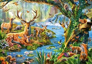 Пазл Puzzle Castorland Forest Life, 500 дет. цена и информация | Пазлы | pigu.lt