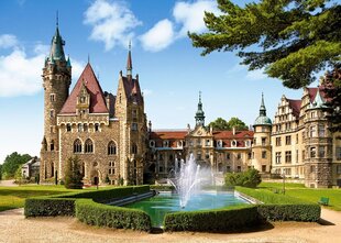 Dėlionė Castorland Puzzle Moszna Castle, Poland, 1500 d. kaina ir informacija | Dėlionės (puzzle) | pigu.lt