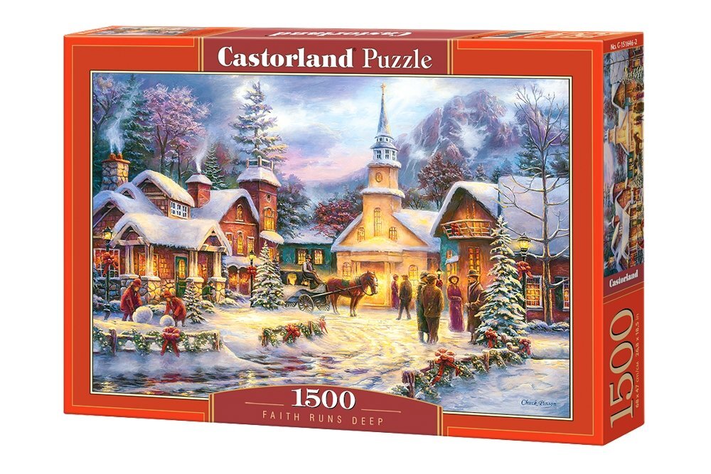 Dėlionė Puzzle Castorland Faith Runs Deep, 1500 det. kaina ir informacija | Dėlionės (puzzle) | pigu.lt