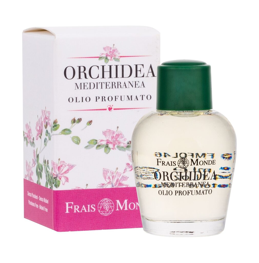 Parfumuotas aliejus Frais Monde Orchid Mediterranean 12 ml цена и информация | Parfumuota kosmetika moterims | pigu.lt