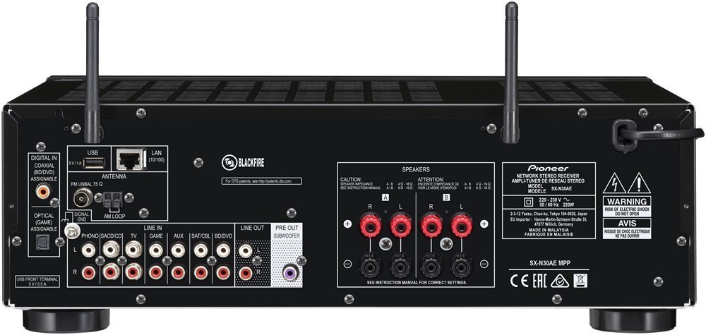 Pioneer SX-N30-AE kaina ir informacija | Vaizdo grotuvai | pigu.lt