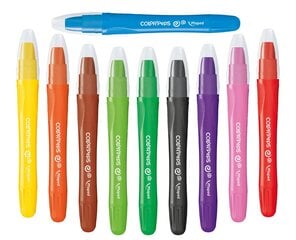 Gelinės kreidelės ColorPeps, 10 spalvų kaina ir informacija | Piešimo, tapybos, lipdymo reikmenys | pigu.lt