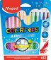 Flomasteriai ColorPeps Long Life, 12 spalvų цена и информация | Piešimo, tapybos, lipdymo reikmenys | pigu.lt