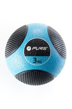 Весовой мяч Pure, 3 кг цена и информация | Медболы | pigu.lt