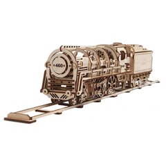 3D-конструктор, локомотив Ugears цена и информация | Конструкторы и кубики | pigu.lt
