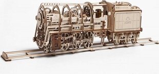 3D-конструктор, локомотив Ugears цена и информация | Конструкторы и кубики | pigu.lt