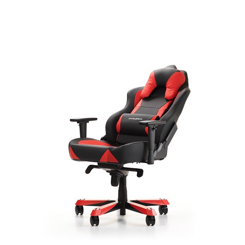 Žaidimų kėdė DXRacer Work WO-NR, juoda/raudona kaina ir informacija | Biuro kėdės | pigu.lt