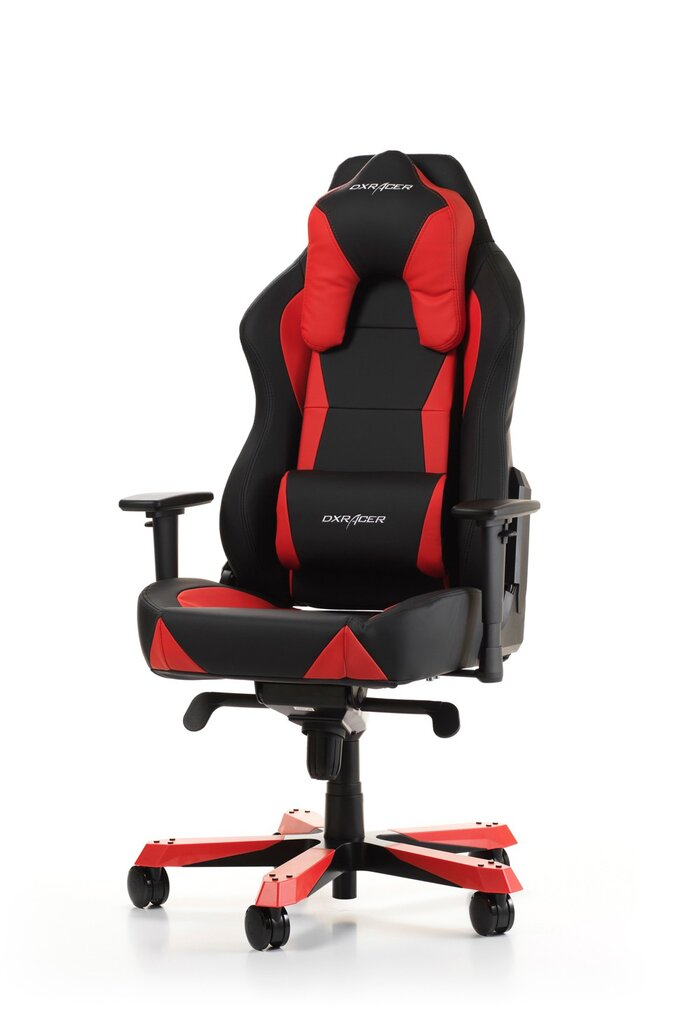Žaidimų kėdė DXRacer Work WO-NR, juoda/raudona kaina ir informacija | Biuro kėdės | pigu.lt