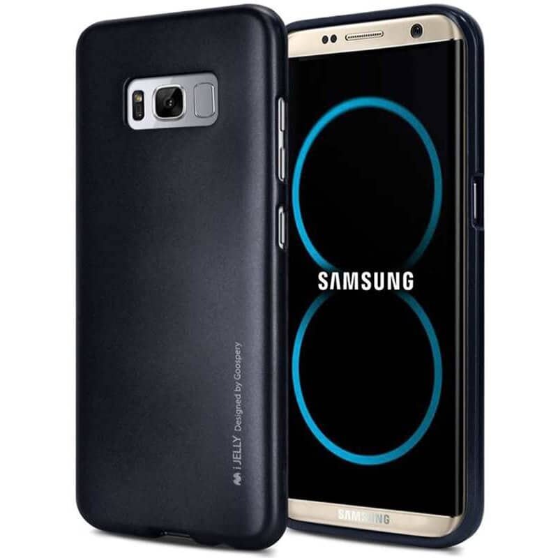 Mercury I-Jelly skirtas Samsung Galaxy S8+, juodas kaina ir informacija | Telefono dėklai | pigu.lt