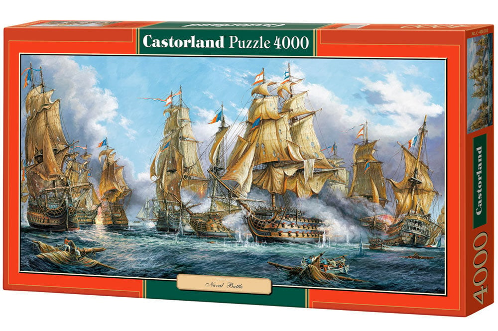 Dėlionė Castorland Puzzle Naval Battle, 4000 d. kaina ir informacija | Dėlionės (puzzle) | pigu.lt