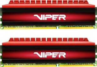 Patriot Viper 4 Red DDR4, 2x16GB, 3200MHz, CL16 (PV432G320C6K) цена и информация | Оперативная память (RAM) | pigu.lt