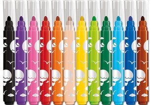 Flomasteriai ColorPeps My First Jumbo, 12 spalvų kaina ir informacija | Piešimo, tapybos, lipdymo reikmenys | pigu.lt