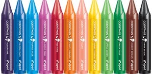 Vaškinės kreidelės ColorPeps My First Jumbo, 12 spalvų kaina ir informacija | Piešimo, tapybos, lipdymo reikmenys | pigu.lt