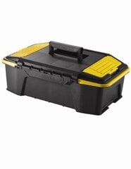 Įrankių dėžė Stanley STST1-71962 Spustelėkite + Prijunkite įrankių dėžę su dėtuve, juoda / geltona kaina ir informacija | Įrankių dėžės, laikikliai | pigu.lt