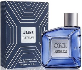 Tualetinis vanduo Replay #Tank EDT vyrams 100 ml kaina ir informacija | Kvepalai vyrams | pigu.lt