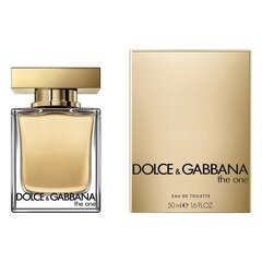 Женская парфюмерия The One Dolce & Gabbana EDT: Емкость - 50 ml цена и информация | Женские духи | pigu.lt