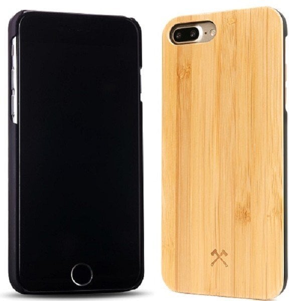 Apsauginis dėklas Woodcessories Bamboo eco121 skirtas Apple iPhone 7plus, Apple iPhone 8plus kaina ir informacija | Telefono dėklai | pigu.lt