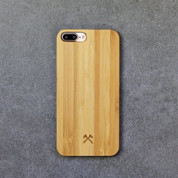 Apsauginis dėklas Woodcessories Bamboo eco121 skirtas Apple iPhone 7plus, Apple iPhone 8plus цена и информация | Telefono dėklai | pigu.lt