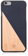 Защитный чехол Woodcessories eco231 для Apple iPhone 6/6S, древесный-темно-синий цена и информация | Чехлы для телефонов | pigu.lt