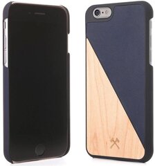 Защитный чехол Woodcessories eco231 для Apple iPhone 6/6S, древесный-темно-синий цена и информация | Чехлы для телефонов | pigu.lt