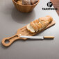 Bambukinės pjaustymo lentelės ir peilio rinkinys TakeTokio, 55 x 2 x 12 cm цена и информация | Pjaustymo lentelės | pigu.lt