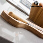 Bambukinės pjaustymo lentelės ir peilio rinkinys TakeTokio, 55 x 2 x 12 cm kaina ir informacija | Pjaustymo lentelės | pigu.lt
