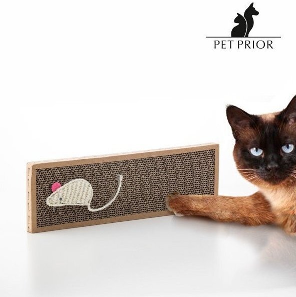 Pet Prior stačiakampė draskyklė katėms su katžole kaina ir informacija | Draskyklės | pigu.lt